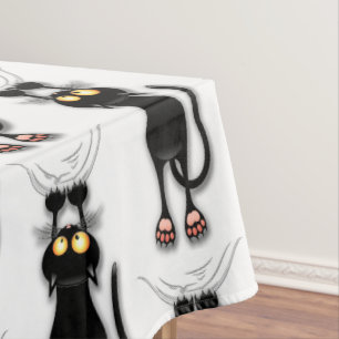 Nappe Fabric de Cat funny