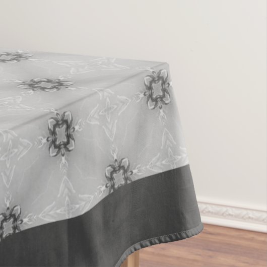 Nappe Facettes de diamant noir et blanc (In Situ)