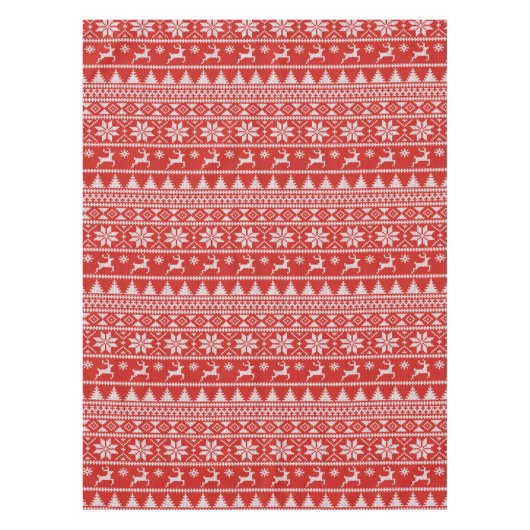 Nappe Fair Isle Christmas (Devant)