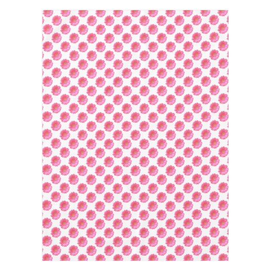 Nappe Faisée de gerbera rose (Devant)