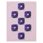 Nappe faite sur commande assez pourpre (Devant)