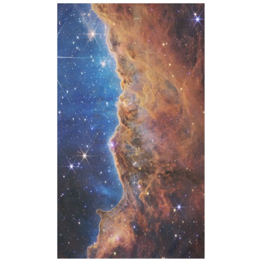 Nappe Falaises cosmiques Carina Nebula Space Webb Telesc (Devant)