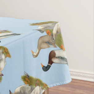 Nappe Famille de canards de Saxe