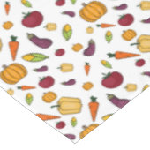 Nappe Famille de légumes de moisson d'action de grâces (Angle)