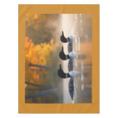 Nappe Famille de Loon en automne (Devant)