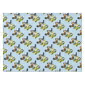 Nappe Famille de poulets Ameraucana (Devant (Horizontal))