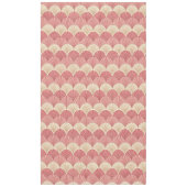 Nappe Fans Pink Mid-Century (Devant)