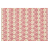 Nappe Fans Pink Mid-Century (Devant (Horizontal))