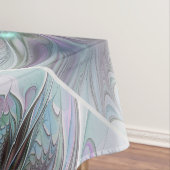 Nappe Fantaisie Abstraite Moderne Fleur Fractale Colorée (In Situ)
