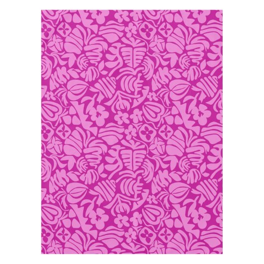Nappe Fantaisie de fraise en rose (Devant)