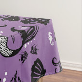Nappe Fantaisie de sirène violette (In Situ)