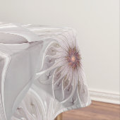 Nappe Fantaisie florale, Fleur pastel moderne abstraite (In Situ)