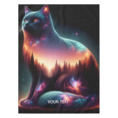 Nappe Fantastique Exposition Double Chat Mignon (Devant)