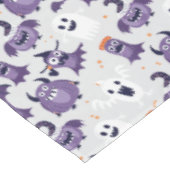Nappe Fantômes et monstres d'Halloween Patttern (Angle)