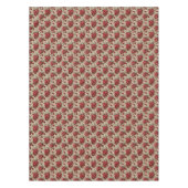 Nappe Faux Crochet Rouge aux Fraises (Devant)