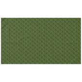 Nappe Faux Gold Clovers Shamrock Green Motif irlandais (Devant (Horizontal))