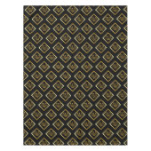 Nappe Faux Or Axe Monogram – Noir & Or (Devant)
