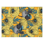 Nappe Fée et pavots en jaune (Devant (Horizontal))