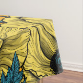 Nappe Fée et pavots en jaune (In Situ)