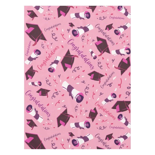 Nappe Félicitations d'obtention de diplôme (Devant)