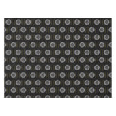 Nappe Félicitations Gradué et Black Grad Casquette Motif (Devant (Horizontal))