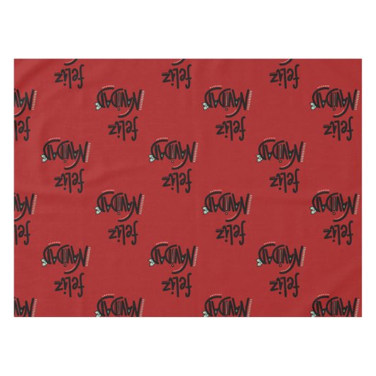 Nappe Feliz Navidad (Devant (Horizontal))