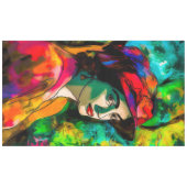 Nappe Femme en Casquette rouge (Devant (Horizontal))