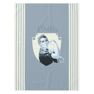 Nappe Femmes patriotiques vintages des années 1940 penda