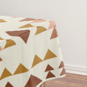Nappe Ferme moderne Rustique Terracotta Art géométrique (In Situ)