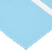 Nappe Festif Bleu clair Nordique Blanc Stripes (Angle)