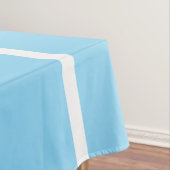 Nappe Festif Bleu clair Nordique Blanc Stripes (In Situ)