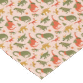 Nappe Festif Dinosaur sapin de Noël Motif de vacances (Angle)