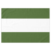 Nappe Festif Grand Forêt Vert Blanc Blancs été (Devant (Horizontal))