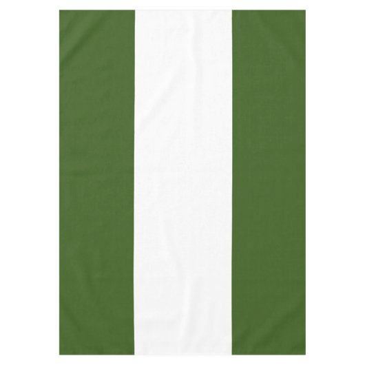 Nappe Festif Grand Forêt Vert Blanc Blancs été (Devant)