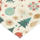 Nappe Festif Vacances d'hiver Motif (Angle)