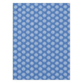 Nappe Festin Bleu blanc Fluge Motif Noël (Devant)