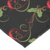 Nappe Festive Holly & Swirls (Angle)