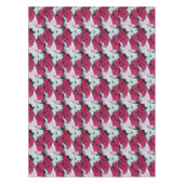 Nappe Festive Poinsettias vacances Motif (Devant)