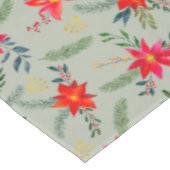 Nappe Festive Red Poinsettia Christmas Floral (Angle)