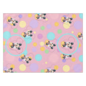 Nappe Fête bébé Mickey Mouse pois rouges (Devant (Horizontal))