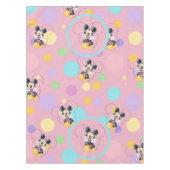 Nappe Fête bébé Mickey Mouse pois rouges (Devant)