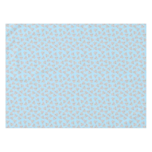 Nappe Fête d'anniversaire Blue Elephant (Devant (Horizontal))