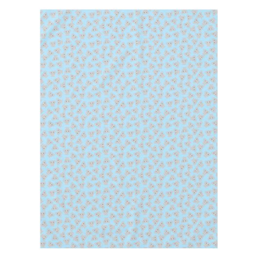 Nappe Fête d'anniversaire Blue Elephant (Devant)