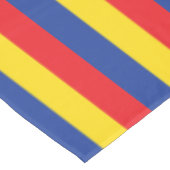 Nappe Fête d'anniversaire de bleu jaune rouge de (Angle)