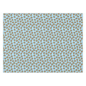 Nappe Fête d'anniversaire de cheval bleu (Devant (Horizontal))