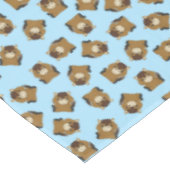 Nappe Fête d'anniversaire de cheval bleu (Angle)
