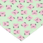 Nappe Fête d'anniversaire de cochon (Angle)