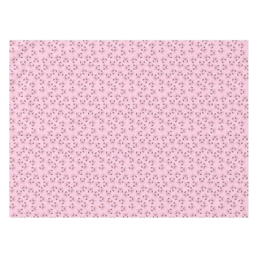 Nappe Fête d'anniversaire de Cochon rose (Devant (Horizontal))