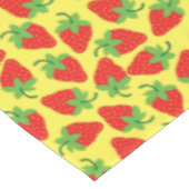 Nappe Fête d'anniversaire de fraises (Angle)