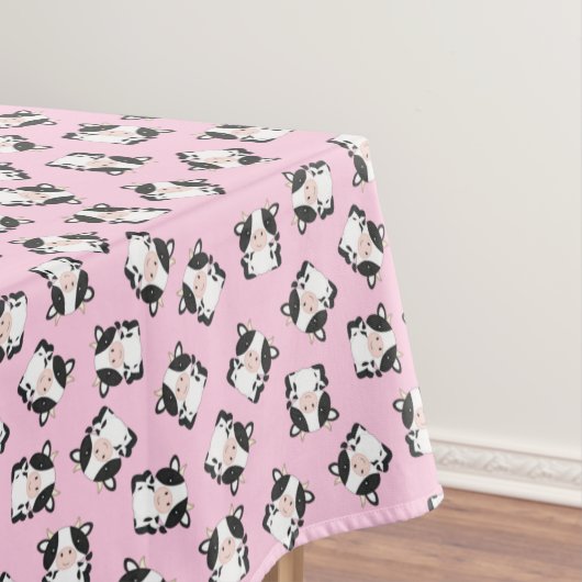 Nappe Fête d'anniversaire de la ferme de vache (In Situ)